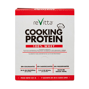 7 SACHET DE PROTEÍNA WHEY COOKING PROTEIN WINKLER NUTRITION