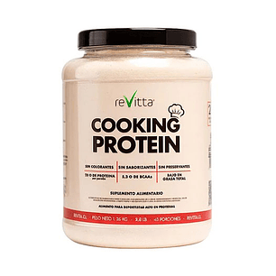 PROTEINA PARA COCINAR WHEY COOKING PROTEIN 1.28 KG REVITTA