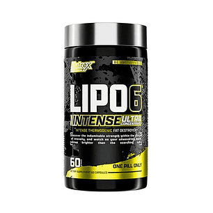 LIPO 6 BLACK INTENSE UC 60 CAPS NUTREX