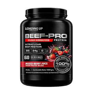 BEEF-PRO CLEAR HIDROLYZED PROTEIN 60 SERVICIOS - LOADING UP