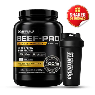 BEEF-PRO CLEAR HIDROLYZED PROTEIN 60 SERVICIOS - LOADING UP