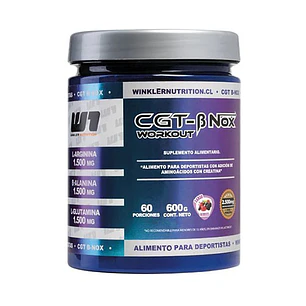 PRE ENTRENO CGT WORKOUT 600 G WINKLER NUTRITION