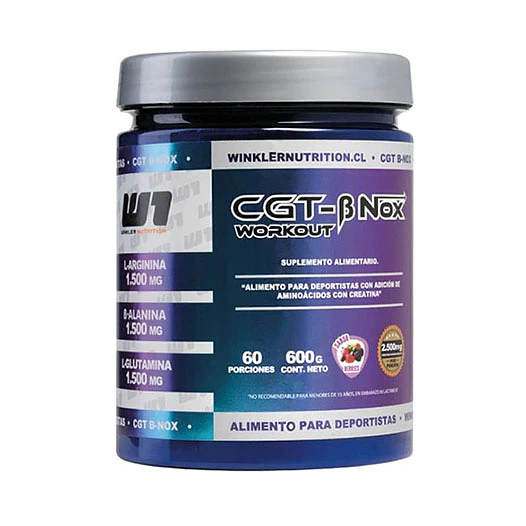 PRE ENTRENO CGT WORKOUT 600 G WINKLER NUTRITION 1