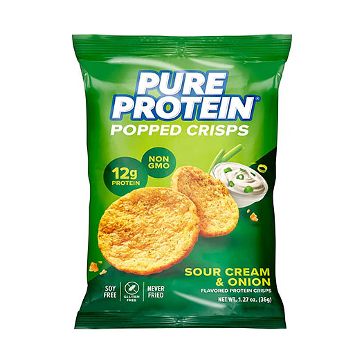 PURE PROTEIN POPPED CRISPS | SNACK ALTO EN PROTEÍNA 12 G   3