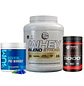 PROTEÍNA WHEY BLEND + PRE ENTRENO CBUM + CREATINA MONOHIDRATADA 300G - Miniatura 1