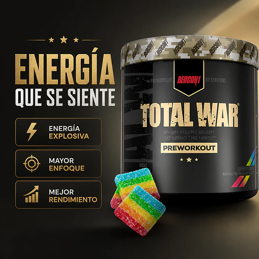 TOTAL WAR PREWORKOUT 30 SERVINGS REDCON1 3