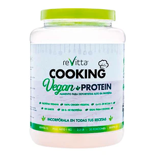 PROTEÍNA PARA COCINAR COOKING VEGAN PROTEIN 1,28 KG REVITTA