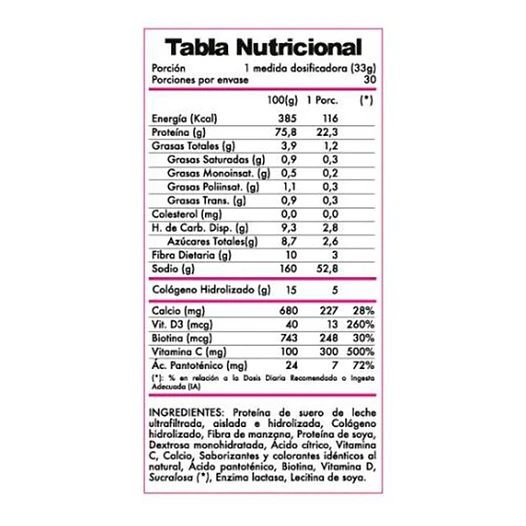 PROTEINA DE MUJER FEMME PROTEIN 1 KG REVITTA 2