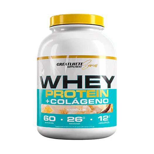 PROTEÍNA WHEY PROTEIN CON COLÁGENO 4.56LB GREATLHETE 2