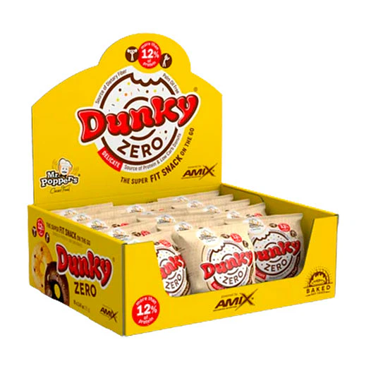 CAJA DONAS DUNKY ZERO 70G (15 UNIDADES) AMIX 1