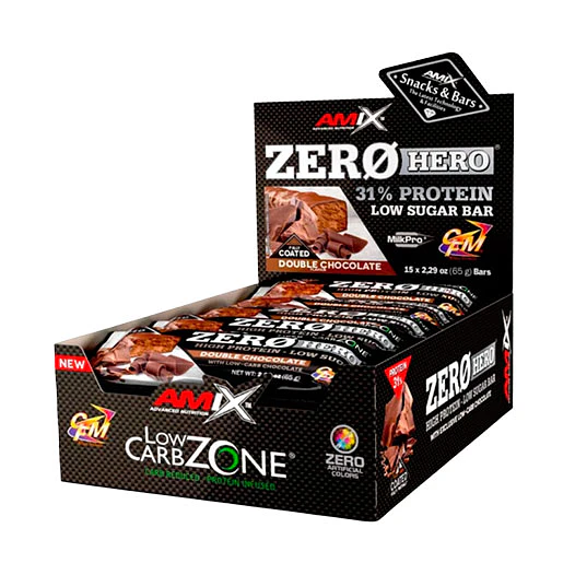 CAJA BARRITA ZERO HERO (15 UNIDADES) AMIX 2