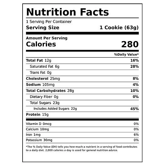 MY COOKIE DEALER 63G (UNIDAD) RAW NUTRITION 3