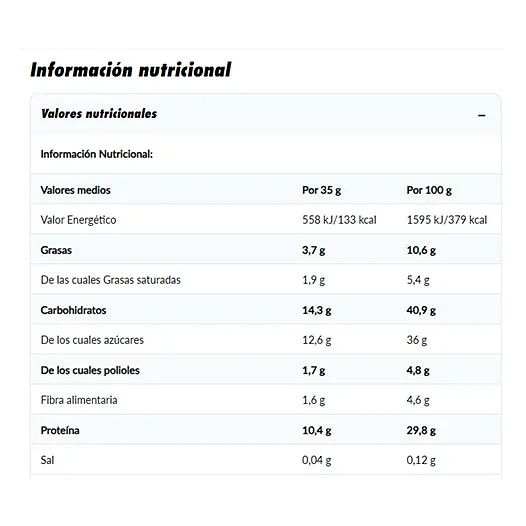 BARRITA MC PRO 35G (UNIDAD) AMIX 3