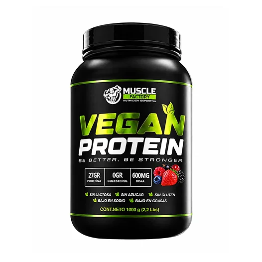 VEGAN PROTEIN 1 KG  MUSCLEFACTORY 2