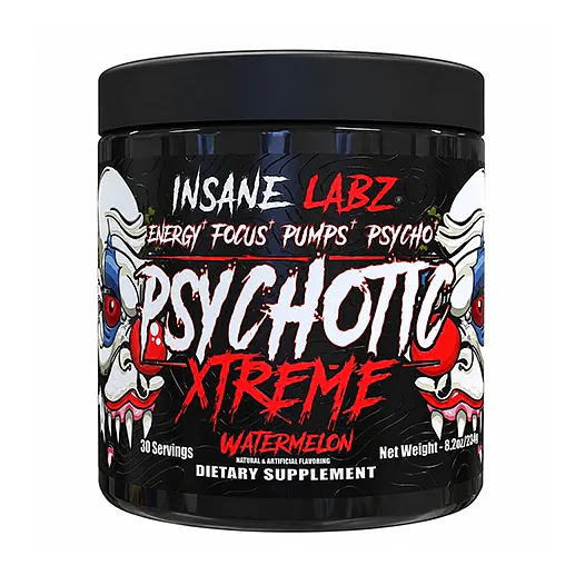 PSYCHOCIT XTREME INSANE LABZ 30 SERVINGS + LLAVERO SAWII PORTA PROTEINA DE REGALO 2