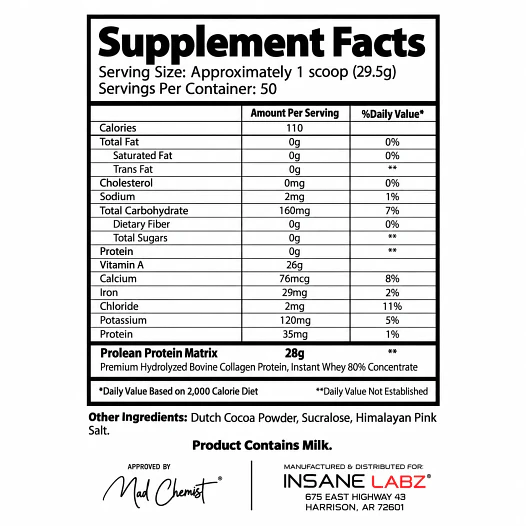 PROLEAN 50 SERVINGS INSALE LABZ 4