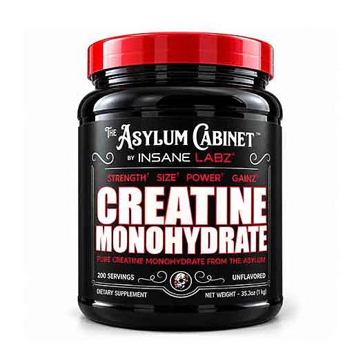 CREATINA MONOHIDRATADA MICRONIZADA 1000GR INSANE LABZ 1