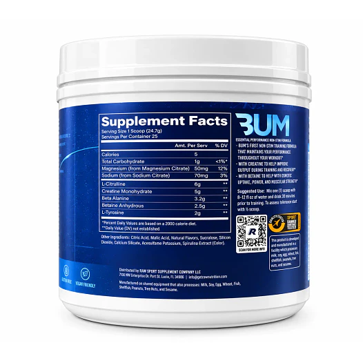 PRE ENTRENAMIENTO CBUM ESSENTIAL PERFORMANCE (AMERICANO) 2