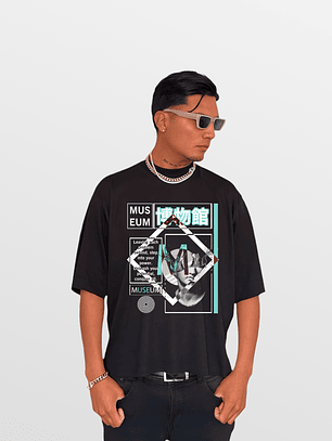 Polera M de MUSEUM (negro)