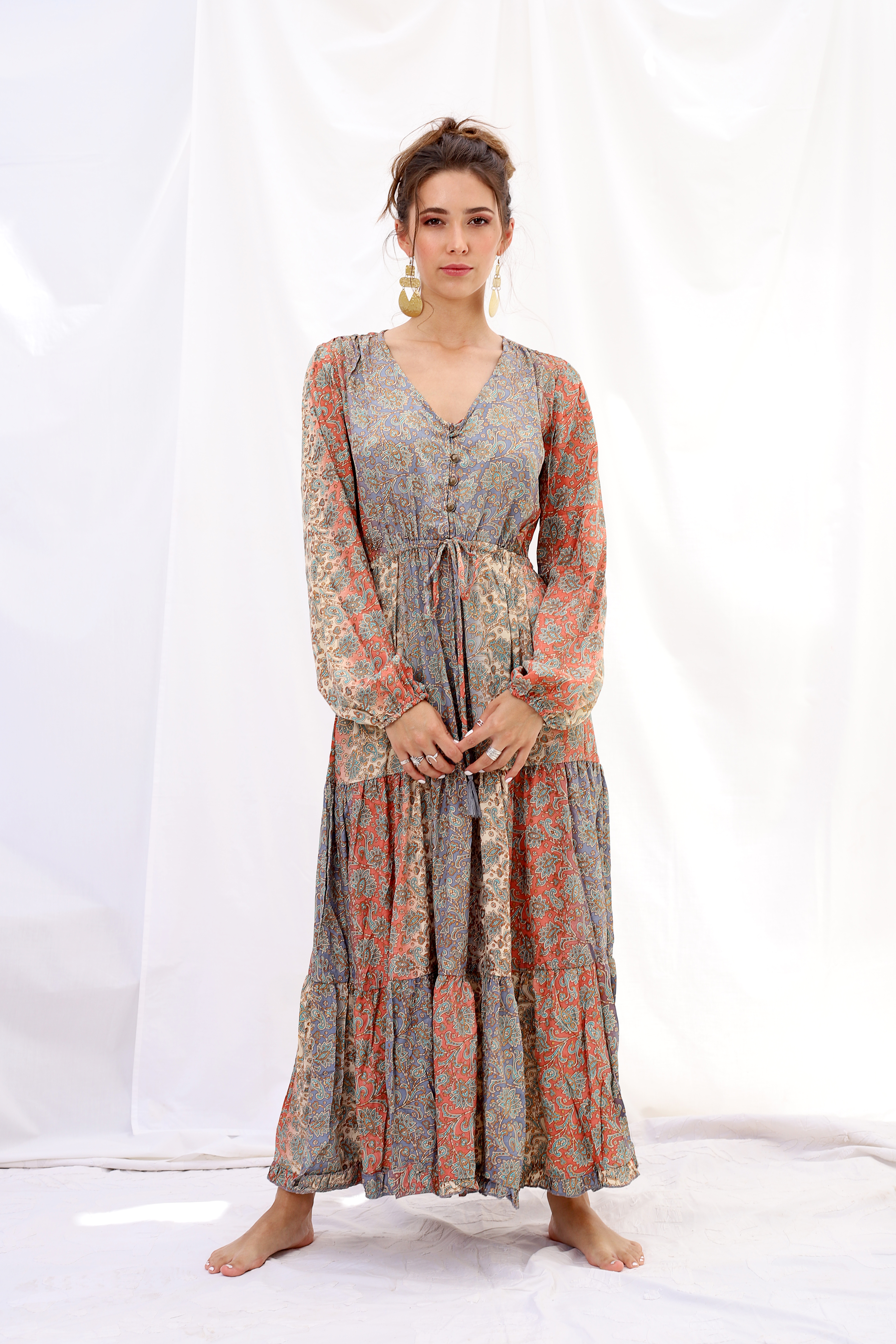 Vestido Boho Maxi
