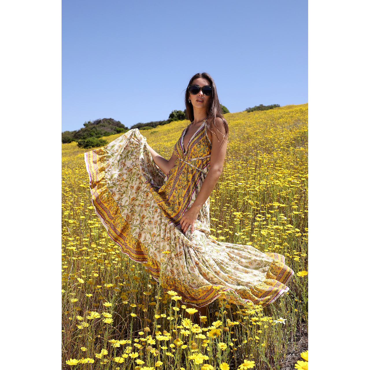 Vestido Amaia Amarillo