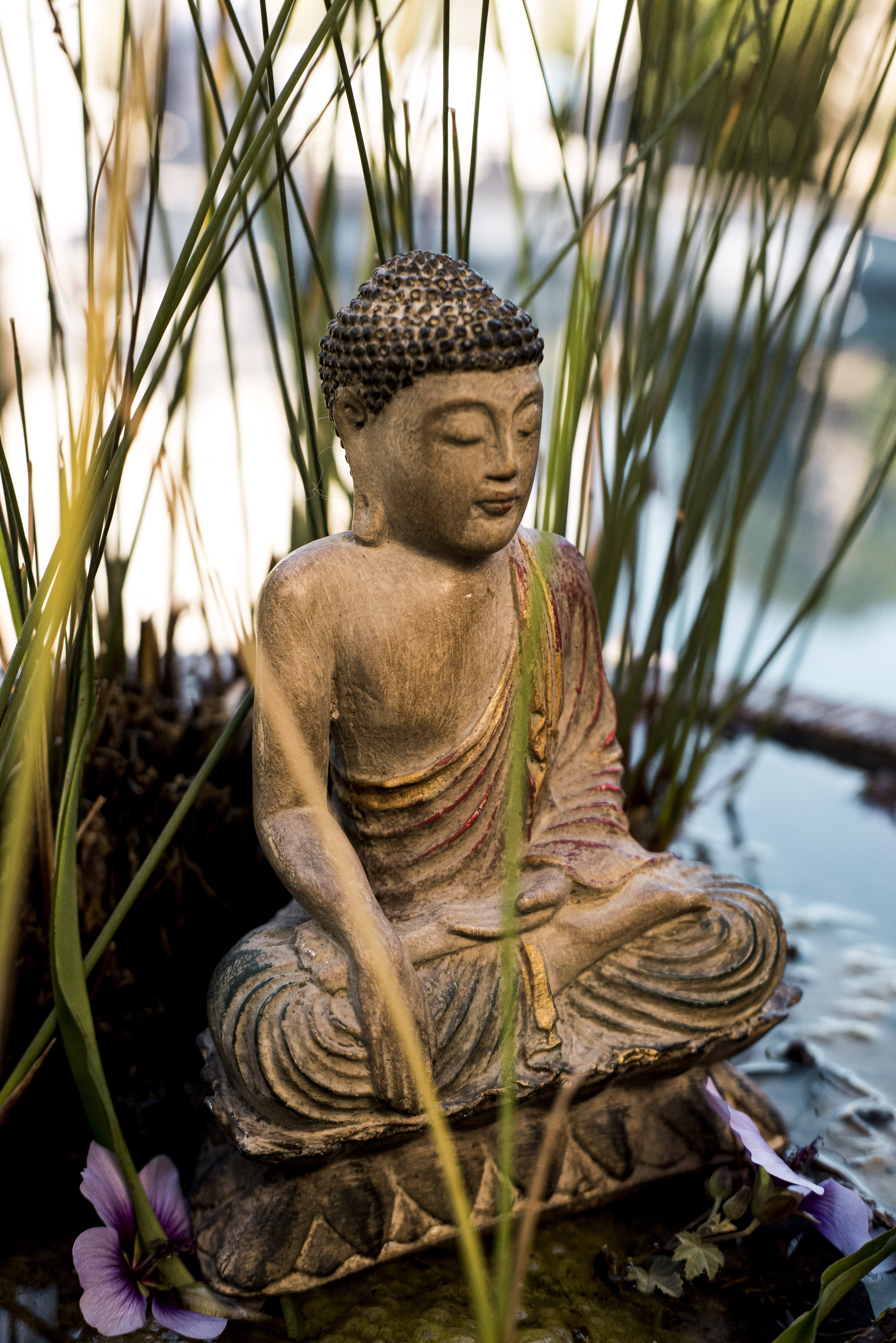 Buda Meditación Resina