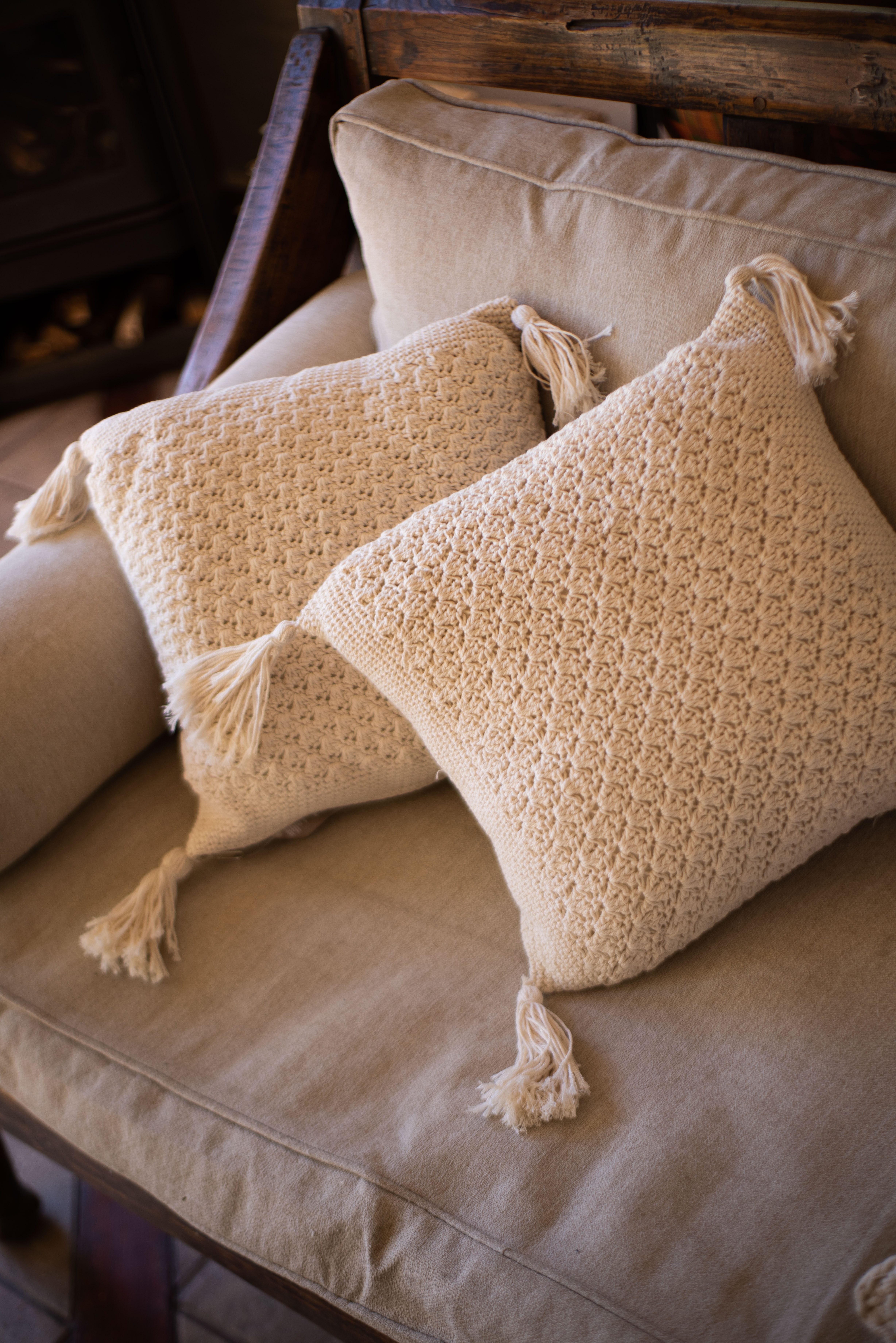 Cojin Macramé