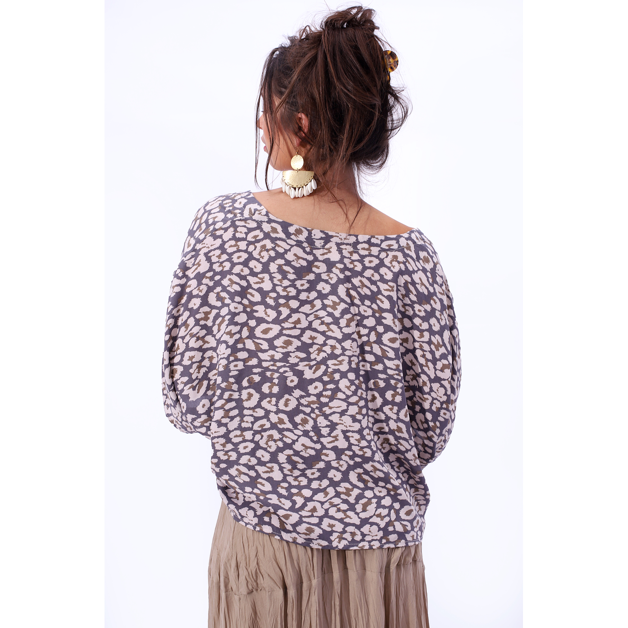 Blusa Animal Print 