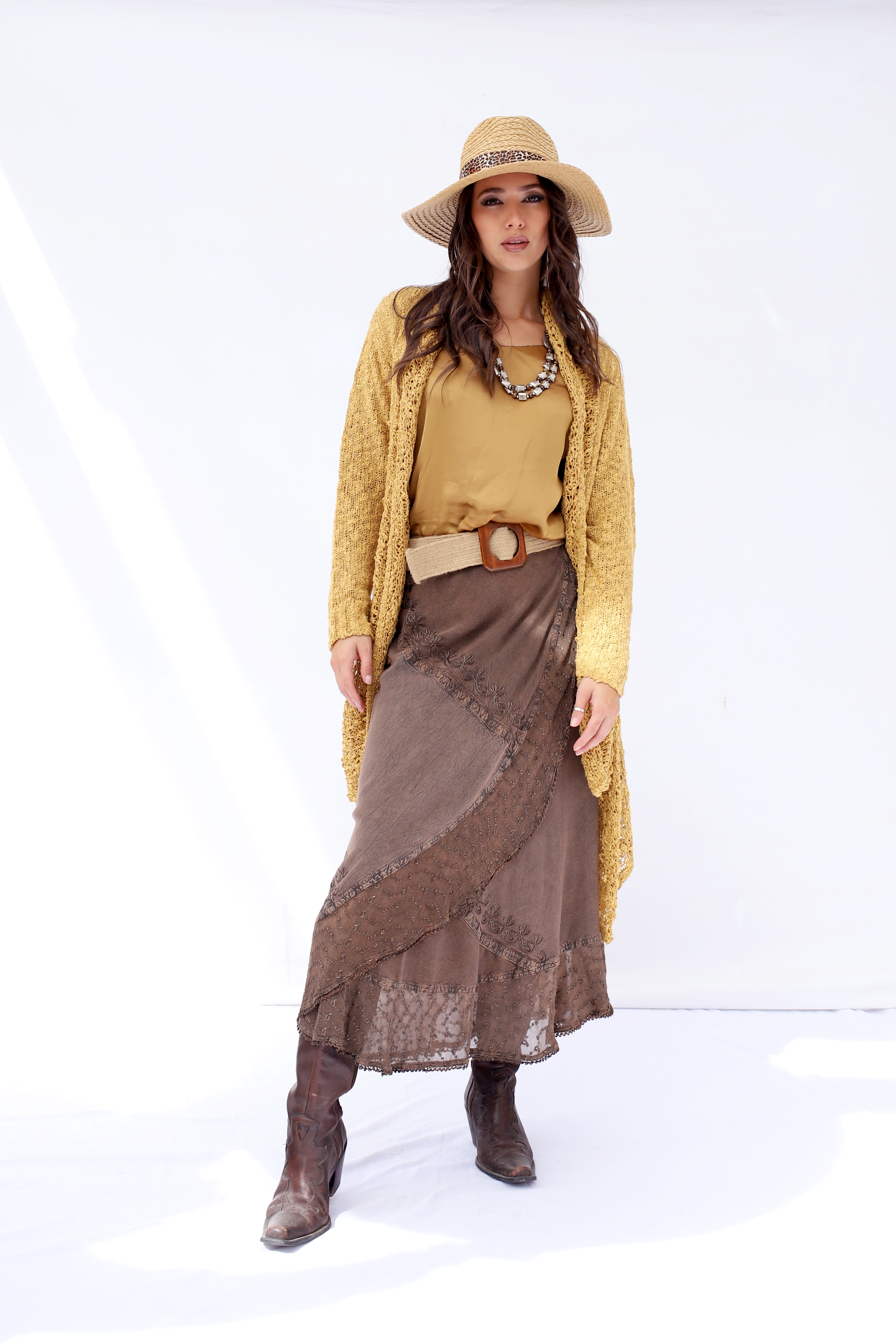 Cardigan Tejido