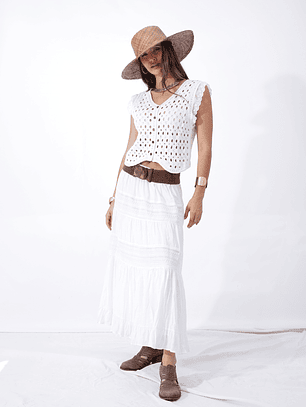 Waistcoat Crochet Biba 