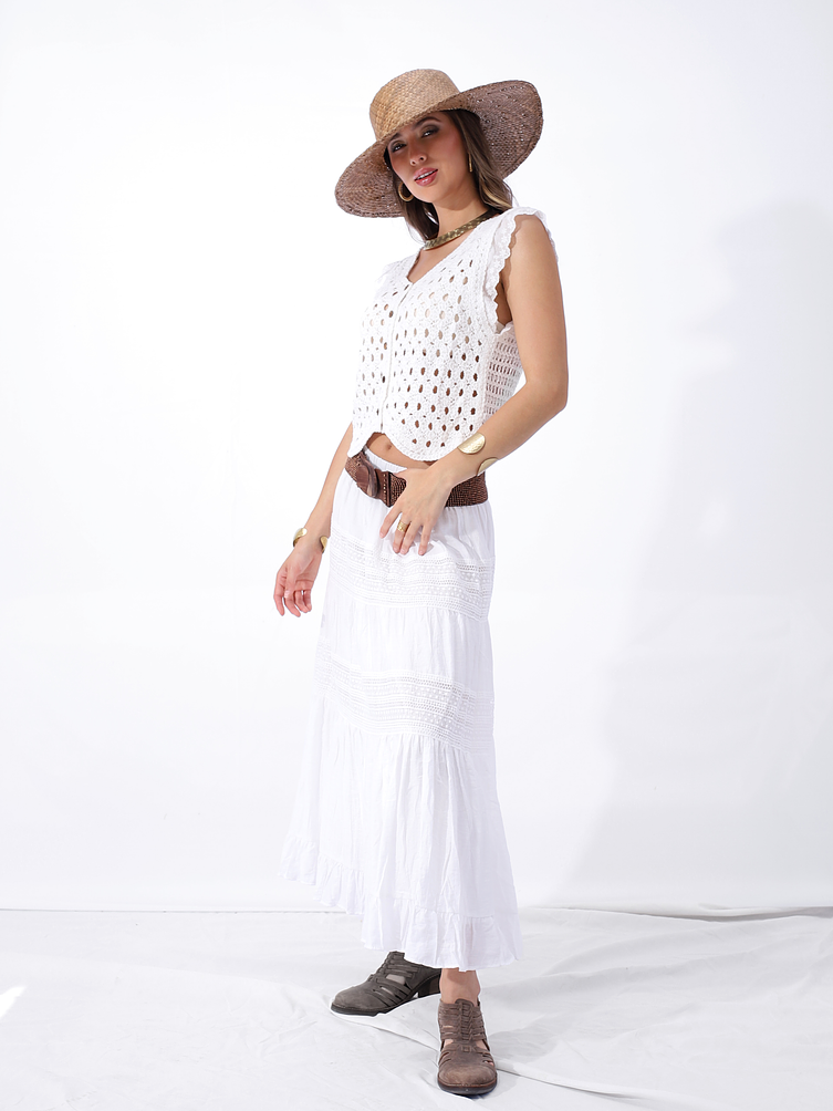 Waistcoat Crochet Biba  2