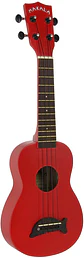 Ukelele Makala Soprano Rojo Dolphin - Miniatura 1