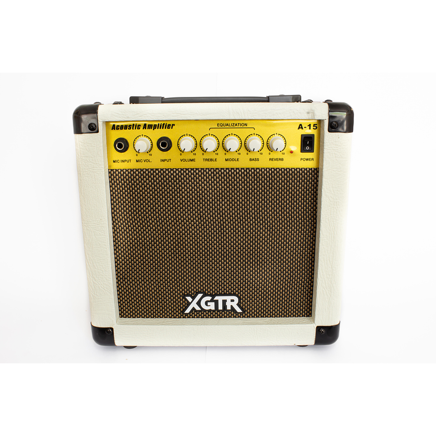 Amplificador XGTR de guitarra electroacústica 15W A-15