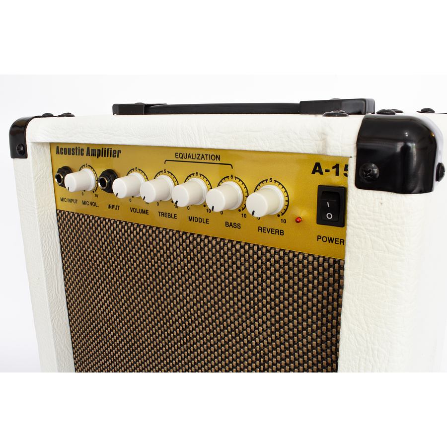 Amplificador XGTR de guitarra electroacústica 15W A-15