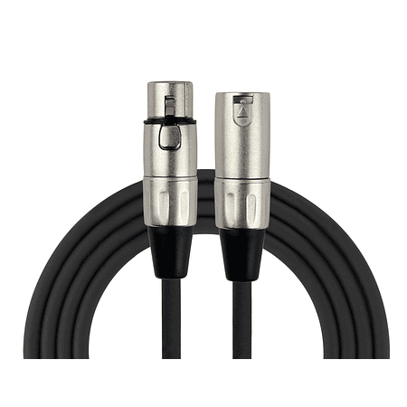 Pack 6 Cables Microfono Xlr De 3 Mts Kirlin