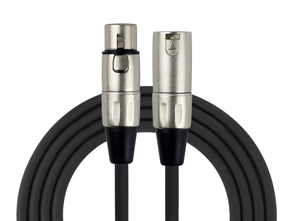 Pack 6 Cables Microfono Xlr De 3 Mts Kirlin 2