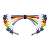 Pack 6 Cables Plug-Plug Angulo Colores 0.3 Mts Lg6-243-6