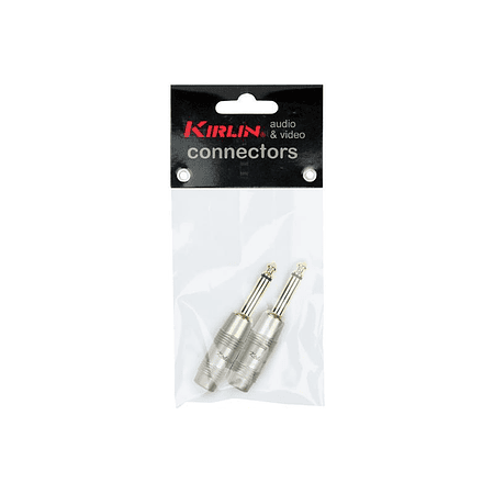 Conector Trs 1/4 Mono Kirlin Ch-2306Pg 