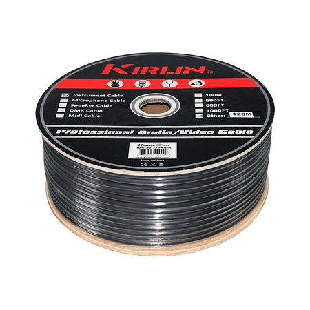 Rollo Cable Instrumento Kirlin Ibc-20R (100 Mts)