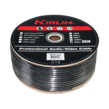 Rollo Cable Micrófono Kirlin Mbc-20 (100 Mts)