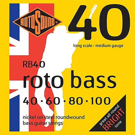  Set Bajo Eléctrico Roto Bass Rb40