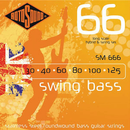  Set Bajo Eléctrico Swing Bass 6 30-125 Sm666