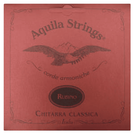 Set Cuerdas Para Guitarra Clásica Aquila Mt Rubino 134C