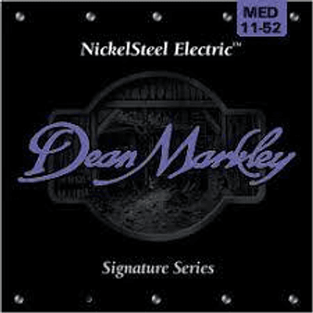 Set guitarra eléctrica Dean Markley Nickelsteel 11-52 2505