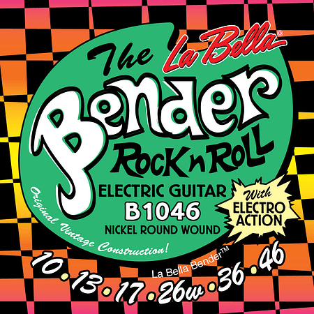 Set guitarra eléctrica La Bella Super Bender Regular 10-46 B1046