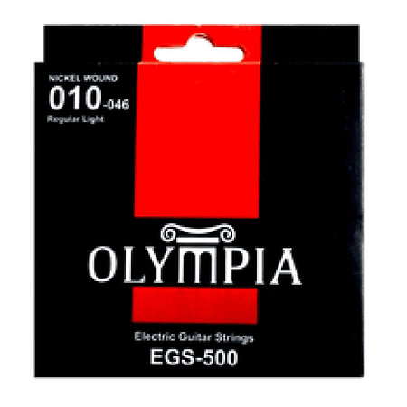 Set Guitarra Eléctrica Olympia Regular 10-46 Egs 500