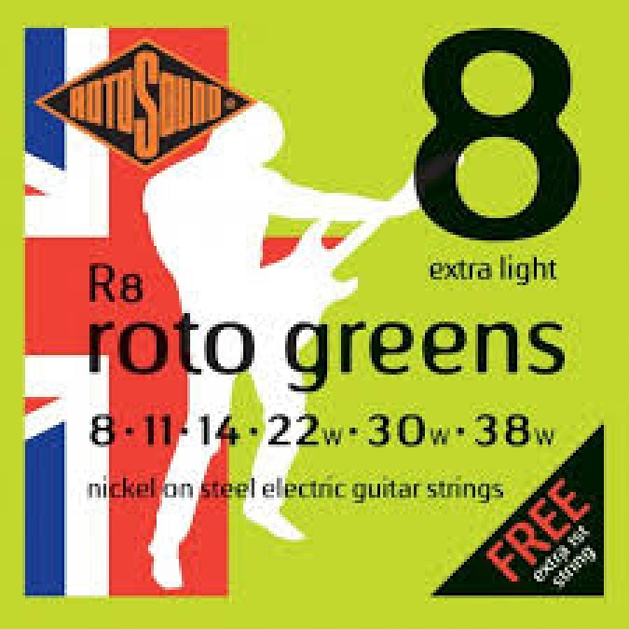  Set guitarra eléctrica Rotosound R8