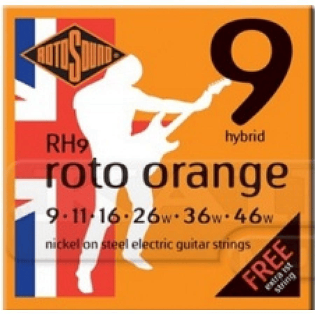  Set Guitarra Eléctrica Rotosound RH9