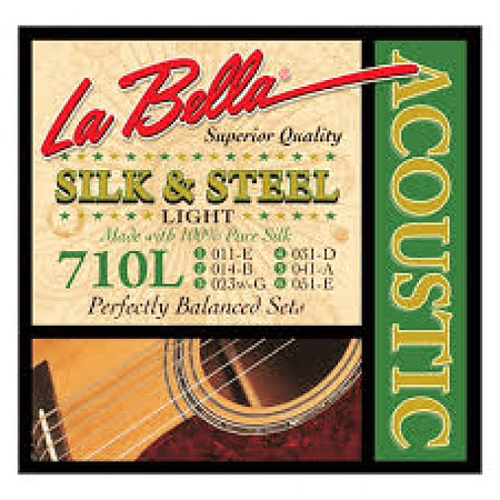 Set Guitarra Electroacústica 710L Silk & Steel