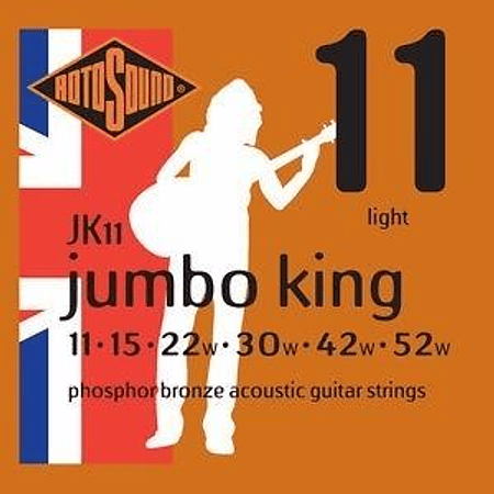  Set Guitarra Electroacústica Jk11(Jumbo King)